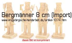 Bild vom Artikel Bergmänner 8 cm (Import)