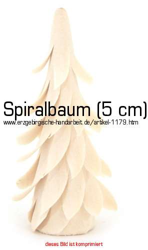 Handgefertigter Spiralbaum 5 cm