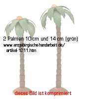 Bild vom Artikel 2 Palmen 10 cm und 14 cm (grün)