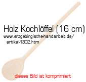 Bild vom Artikel Holz Kochlöffel (16 cm)