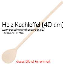Bild vom Artikel Holz Kochlöffel (40 cm)