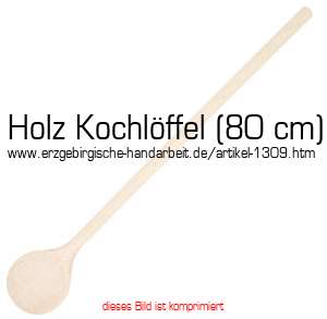 Bild vom Artikel Holz Kochlöffel (80 cm)