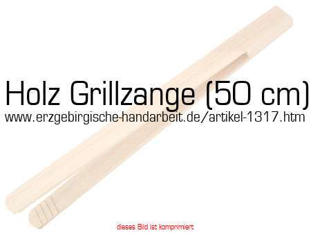 Bild vom Artikel Holz Grillzange (50 cm)