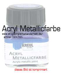 Bild vom Artikel Acryl Metallicfarbe