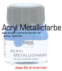 Bild vom Artikel Acryl Metallicfarbe